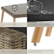 image 5 of Rattan lounge set with aluminum frame, Pula