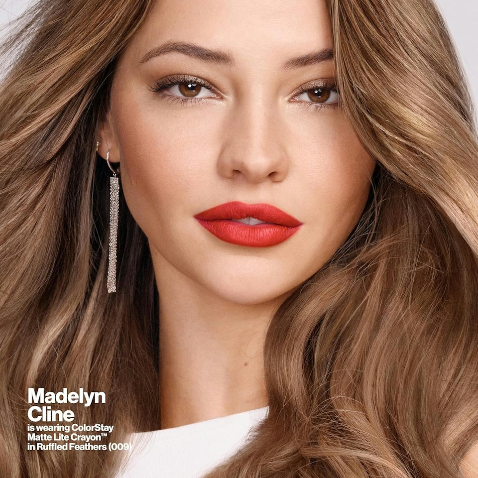 image 1 of Revlon ColorStay Matte Lite Lip Crayon Paraben Free Lightweight Lipstick, 12 Bold Yet Wearable Shades Available, Take Flight N/A