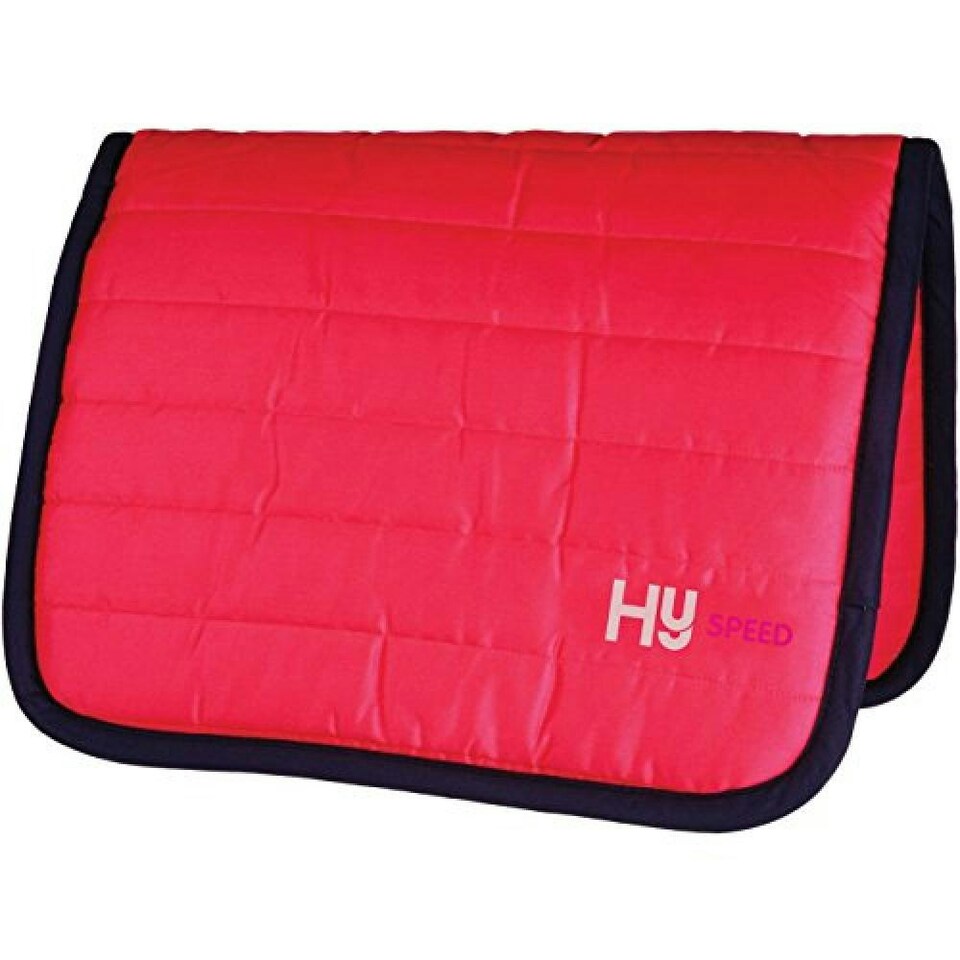HySPEED Reversible Comfort Pad - Raspberry/Navy Trim - One Size