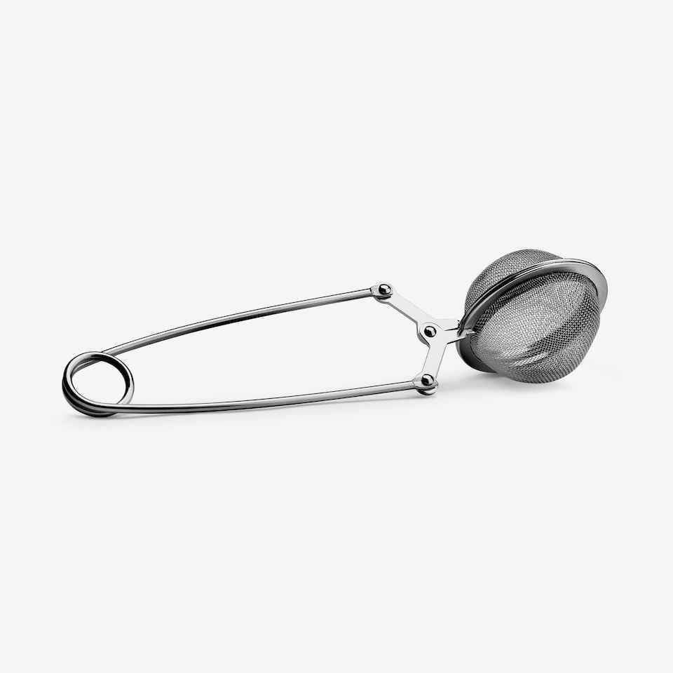 image 1 of Kilo Tea Ball Infuser with Scissor Action, Stainless Steel