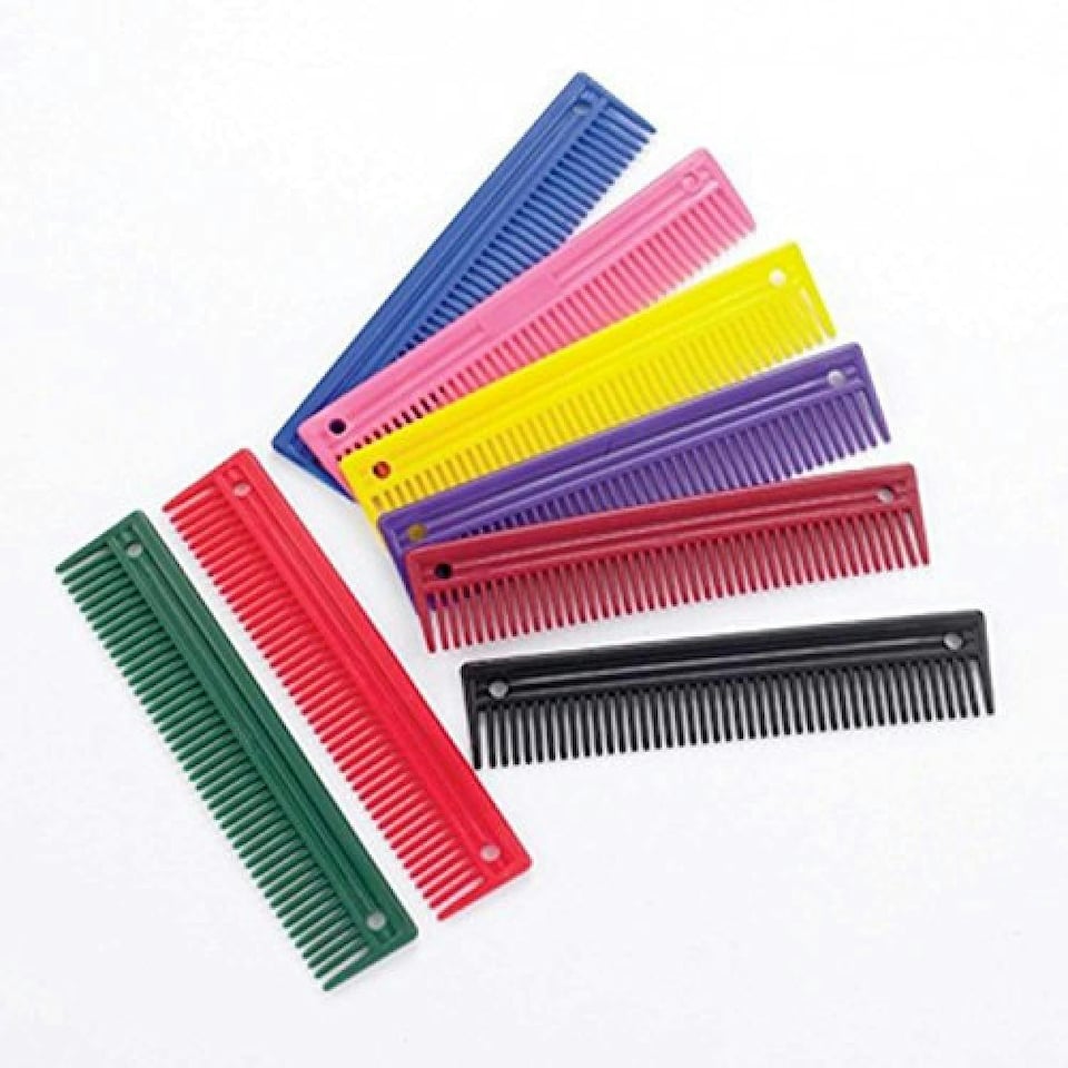 image 1 of Lincoln Plastic Comb - Black - One Size