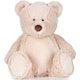 image 1 of Mumbles Childrens/Kids Zippie Teddy Bear Soft Plush Toy - Mid Brown - One Size
