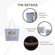 image 5 of Signare Beach Bag - Alice in Wonderland Tea Party Blue
