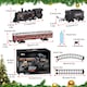 image 5 of Deluxe Edition Steam Train Set – Electric Classic Locomotive Toy with Lights, Real Smoke & Sounds