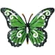 image 3 of Set of 12 Green Small Metal Butterflies Garden/Home Wall Art Ornament