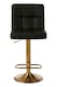 image 1 of Interiors by Premier Elegant Design Quilted Bar Stool, Comfort And Stable Counter Stool, Height Adjustable Contemporary Bar Stool