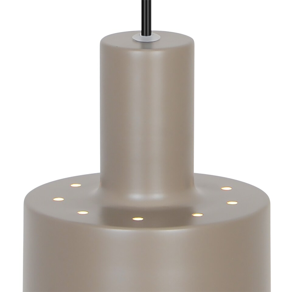 image 1 of Nordlux Matis Indoor Pendant Light Brown Metal E27 On-Fixture Switch - Mains Powered, IP20