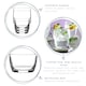 image 2 of LAV Galata Stacking Tumbler Glasses - 285ml - Clear - Pack of 6 Clear