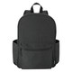 image 4 of Floso Zaino Plain Canvas 16L Backpack | Black | Black | One Size | 1