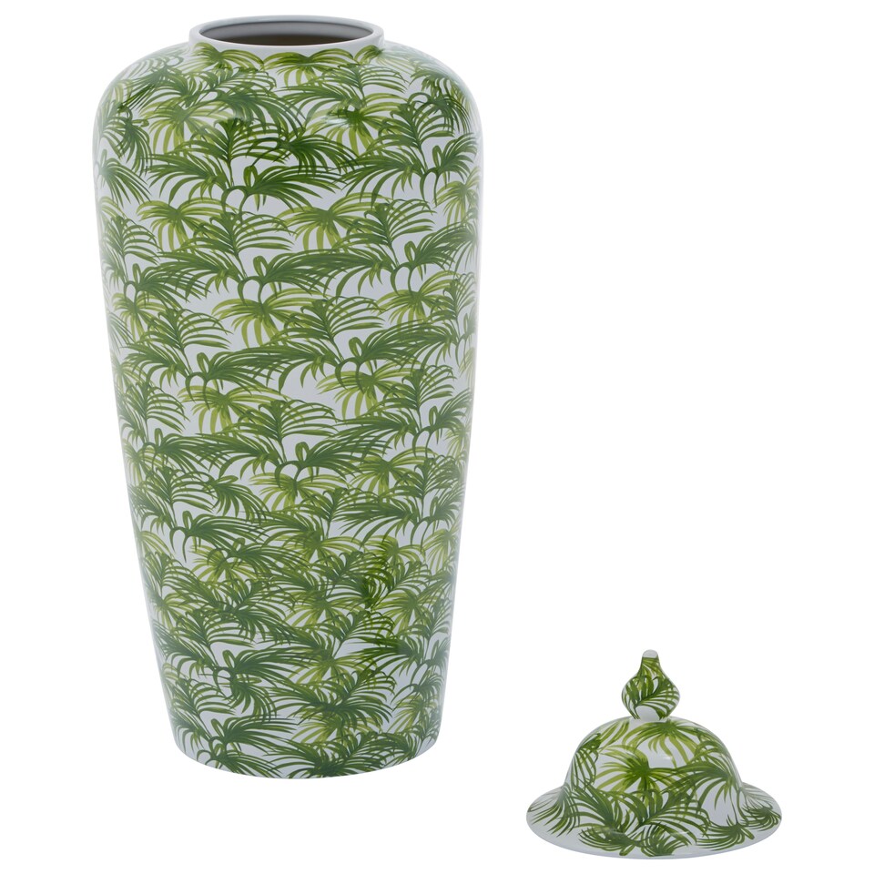 image 1 of Interiors by Premier Large Botanic Jar Green