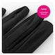 image 3 of Long Black Spandex Gloves | Black | 3