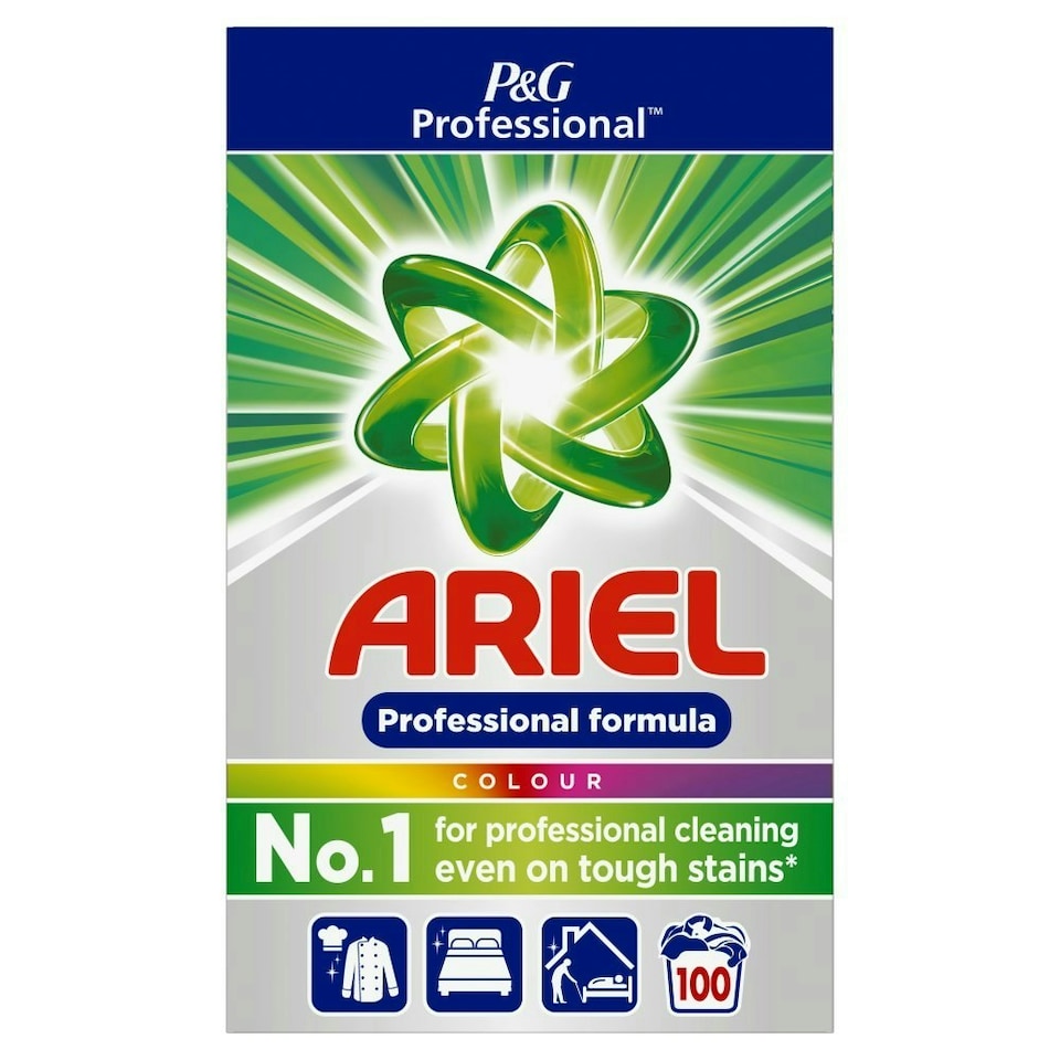 image 1 of Ariel Prof. Powder Detergent Color 100 Washes 6.5Kg (Pack of 1)