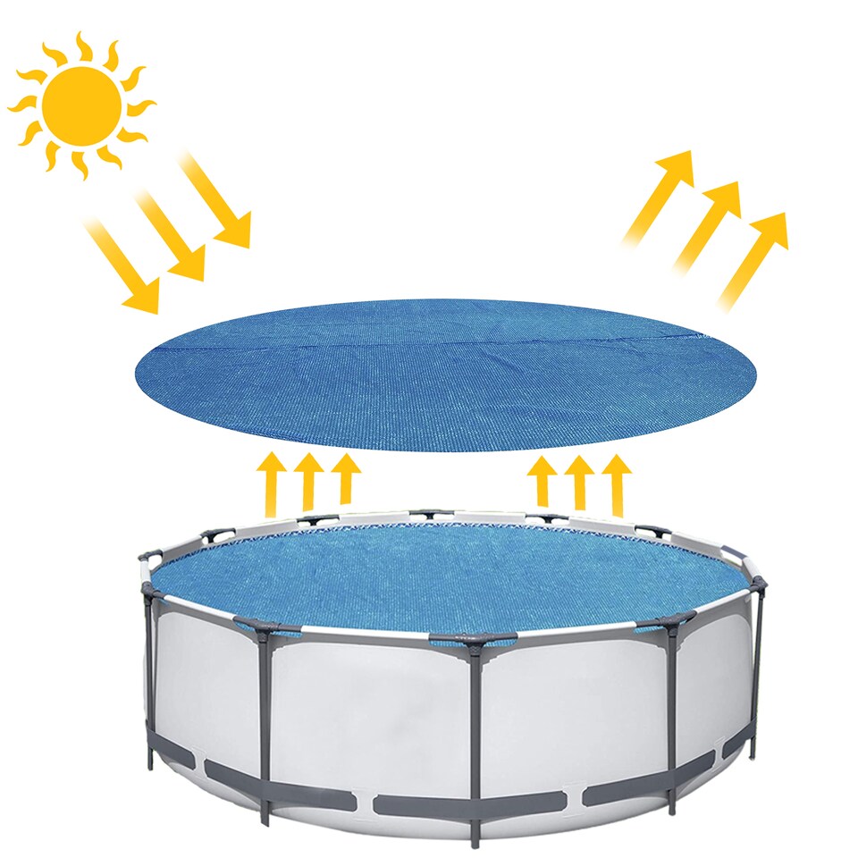 image 1 of Bestway 15ft Solar Pool Cover Fits Fast Set & Steel Pro Swimming Pools