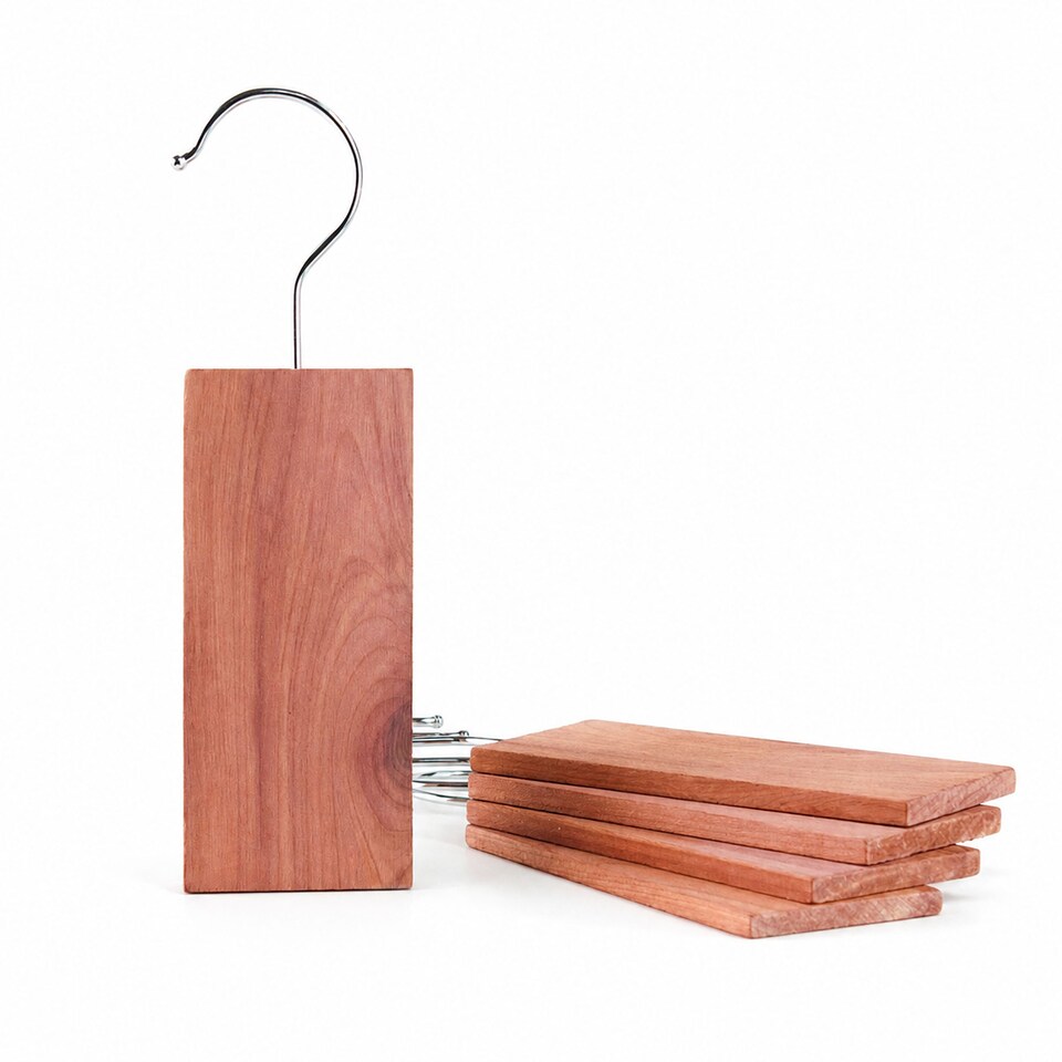 image 1 of Katcha Natural Cedar Hangers - Pack of 10