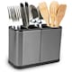 image 1 of Kitchen Utensils Caddy Stainless Steel Cutlery Holder Organizer Dishwasher Safe N/A