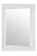image 2 of Buxton White Wall Mirror 108 x 78 CM | White