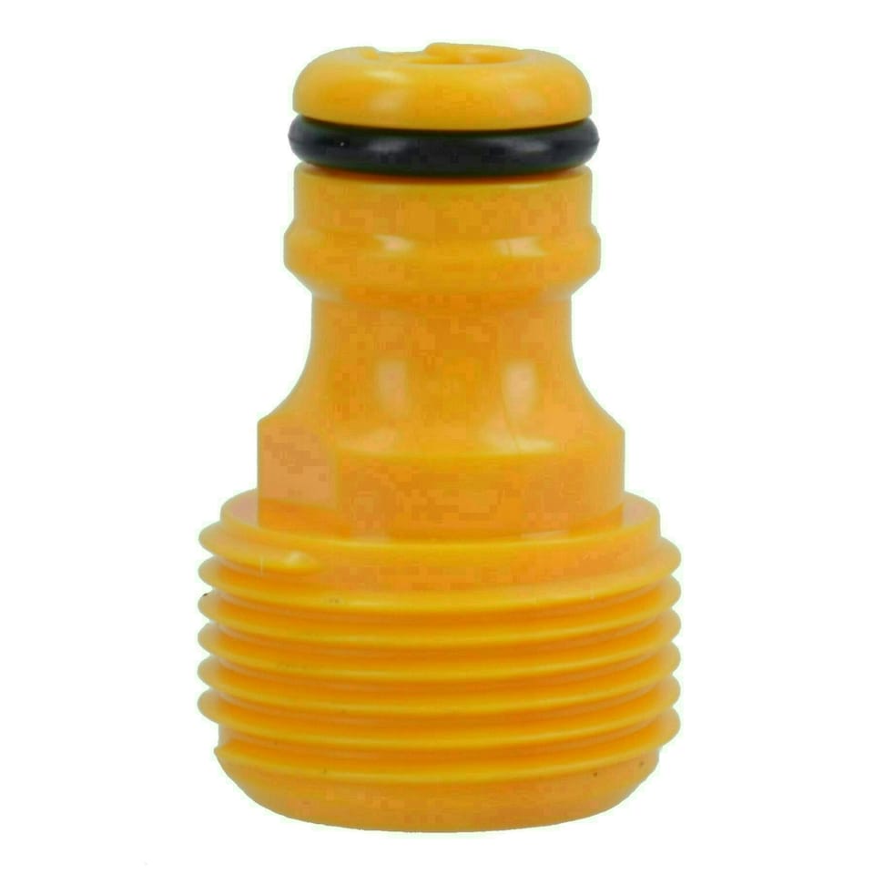 image 1 of Hozelock Accessory Adaptor Connector 3/4in BSP Sprinkler Female to Male 2PK
