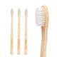 image 1 of 3 Castor Bean Oil Bristles Bamboo Toothbrushes (Kids)