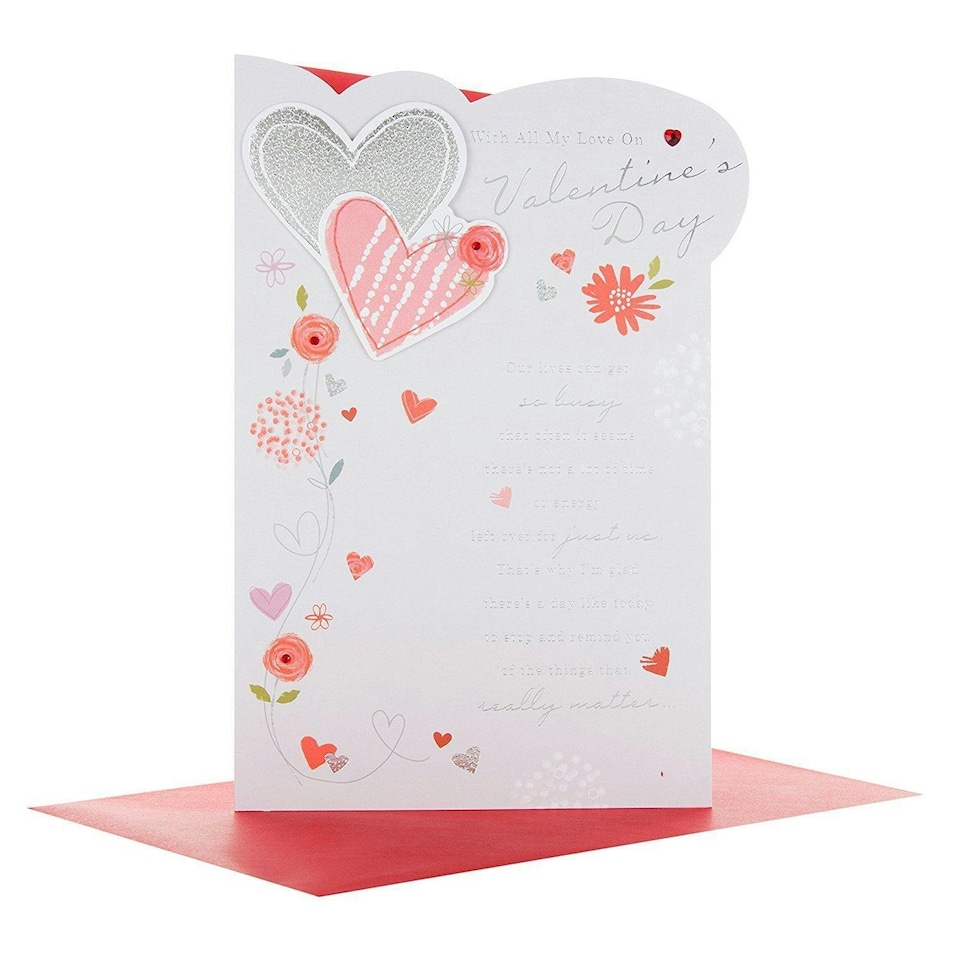 image 1 of Hallmark One I Love Valentine's Day Card 'Important' - Large