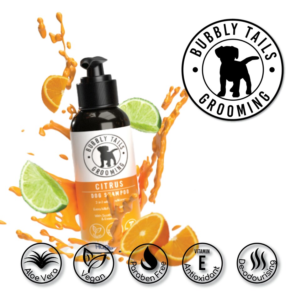 image 1 of HugglePets Bubbly Tails Dog Shampoo - Citrus