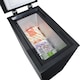 image 6 of SIA CHF60B 36cm Freestanding Slimline Compact Black Chest Freezer | Black