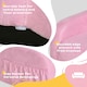 image 5 of HOMCOM 2 In 1 Kids Armchair Sofa Bed Fold Out Padded Wood Frame Bedroom Pink 