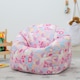 image 2 of icon Kids Unicorn Bean Bag Chair Purple Childrens Bean Bags Pink
