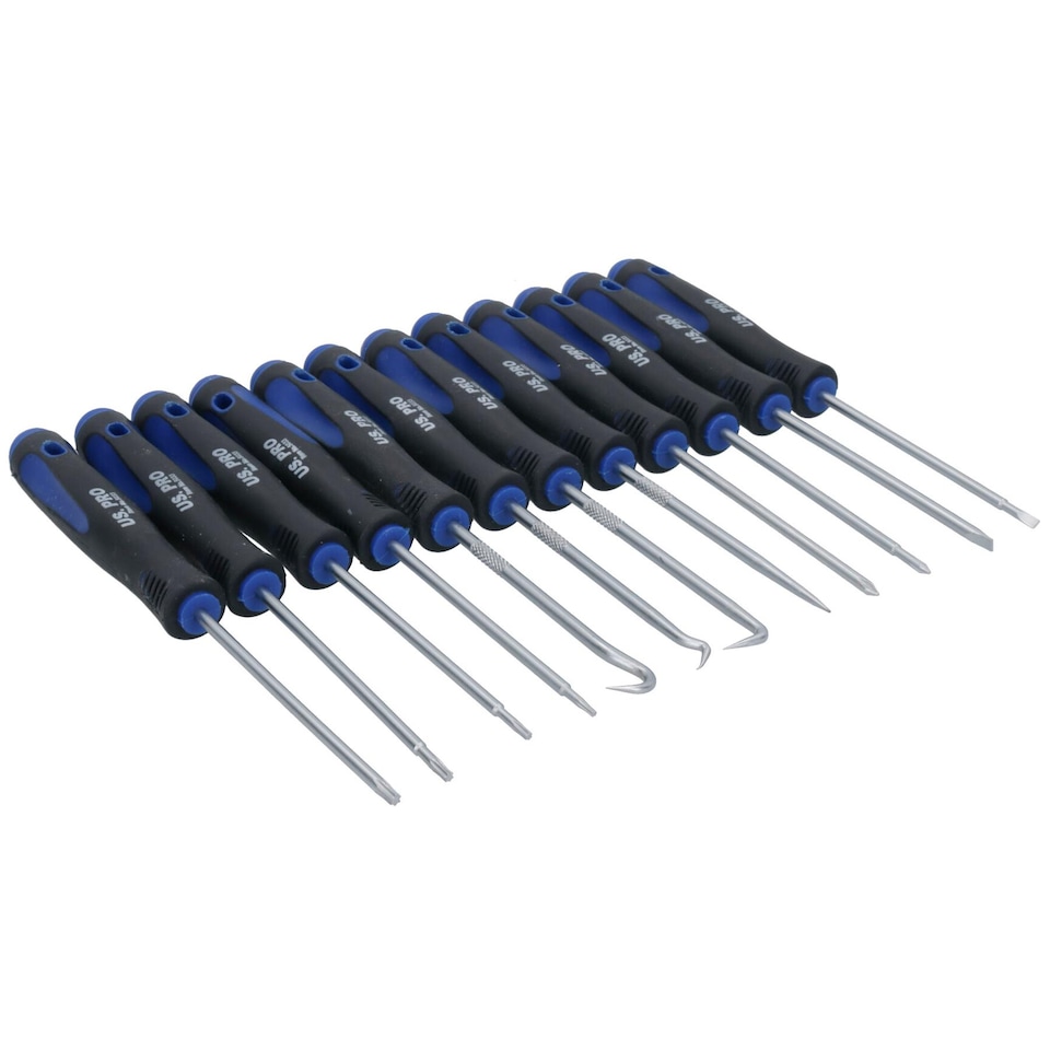 image 1 of Mini Screwdriver, Pick, Hook, and Torx Set AT342