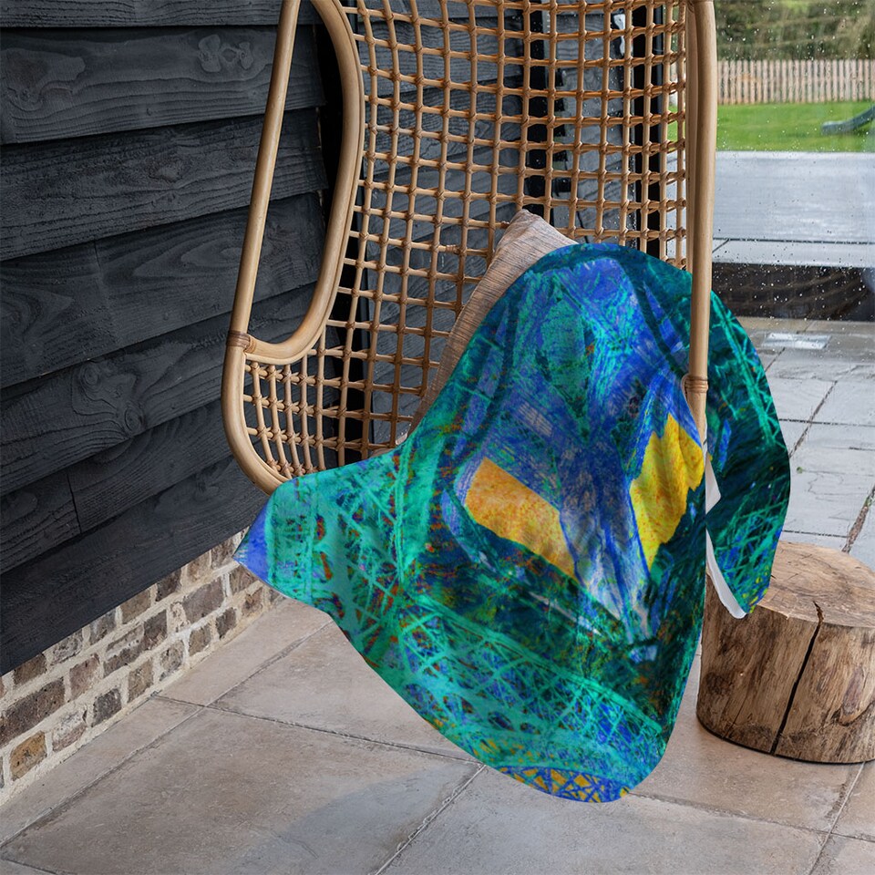 image 1 of Looking Up Blanket | Multi