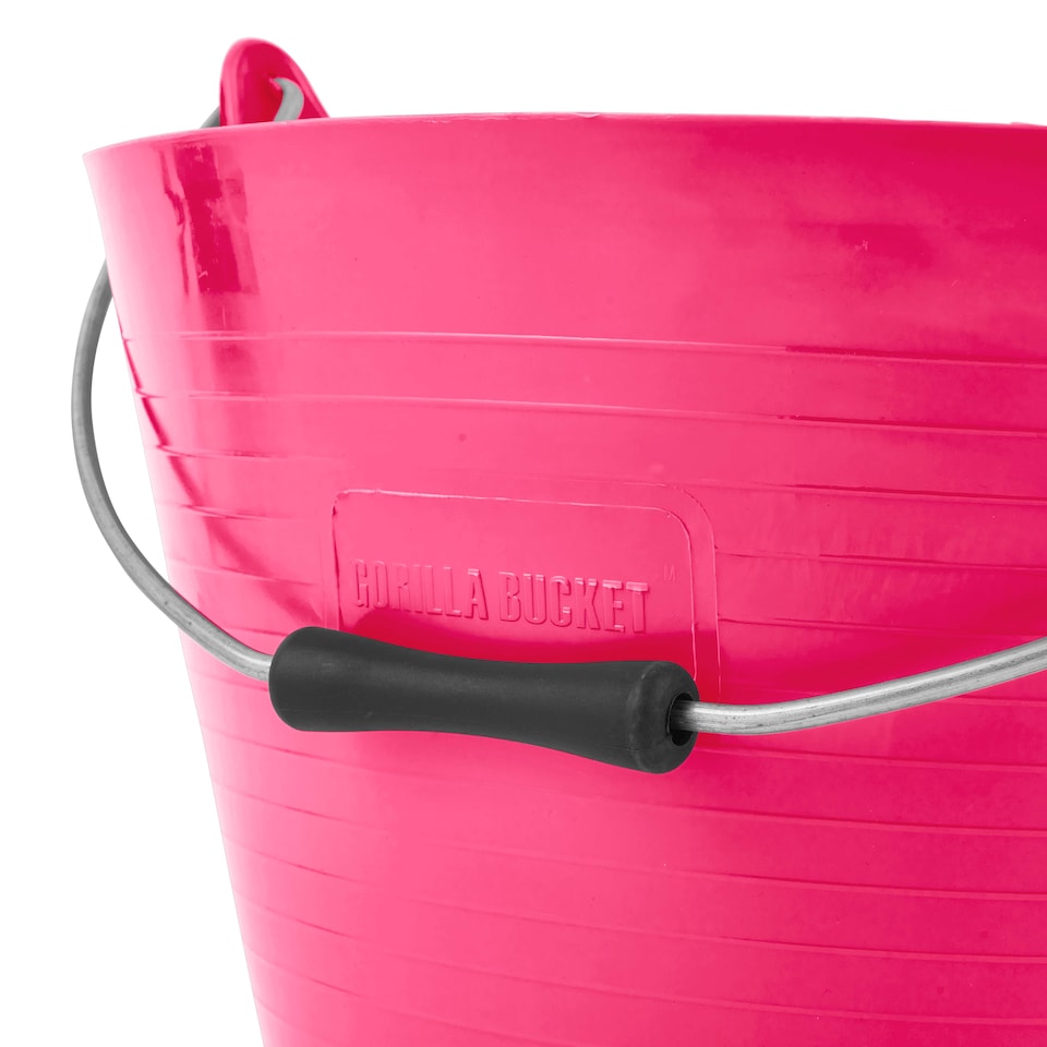 image 1 of Red Gorilla - Gorilla Bucket - Flexible Multi-Use 22L Bucket | Pink