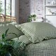 image 3 of TLC Gingham Frilled Duvet Set