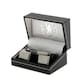 image 3 of Chelsea FC Crest Cufflink Set - Silver - One Size