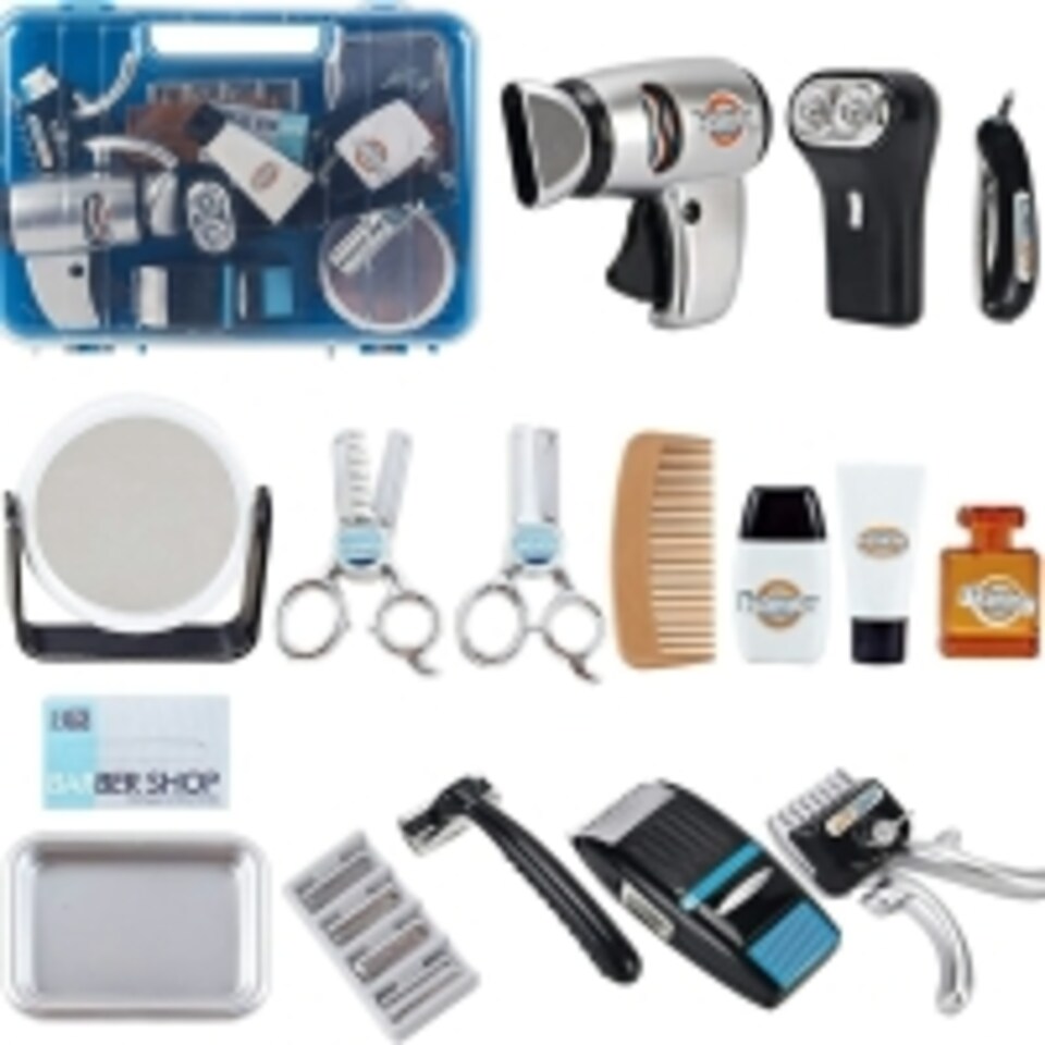 image 1 of Stylist Hairdresser Barber Salon Tool Role Play Set Realistic Toys with Accessories Included - Great Pretend Play Set for Kids
Brand