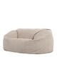 image 7 of Soul Giant Corduroy Bean Bag Natural 2-Seater Bean Bag Chair | Cream | Natural | XL | 1