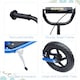 image 5 of HOMCOM Push Scooter, Teen Kids Scooter with 12" EVA Tyres, Blue