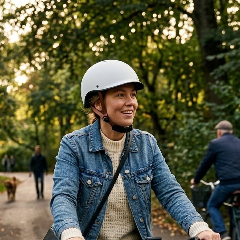 image 1 of Retro E-Bike Helmet – Vintage Style with Modern Safety Protection