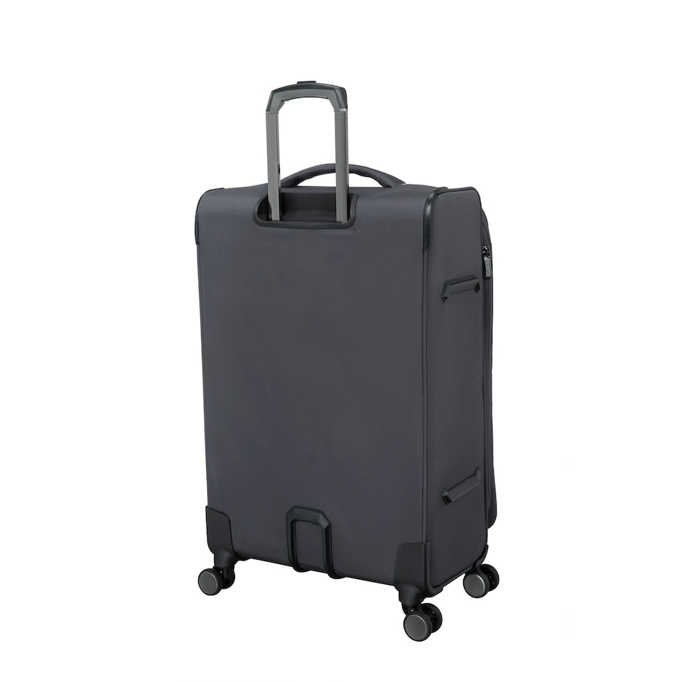 image 1 of IT Luggage Teleported Warm Charcoal Expandable 3pc Suitcase Set with TSA Lock Grey