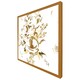 image 4 of Golden flower print (Picture Frame) Brown | L