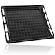 image 2 of SPARES2GO Oven Roasting Pan Crisper Tray UNIVERSAL Full Width Bottom Base 476mm x 374mm