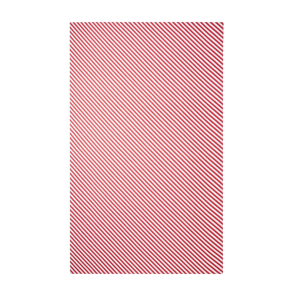 image 1 of Catherine Lansfield Christmas Candy Cane Cotton Table Cloth | Red | 137 x 229 cm