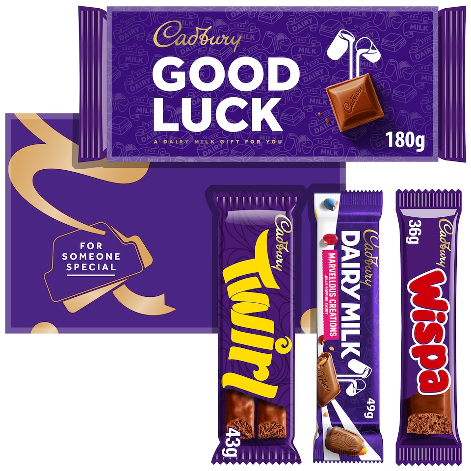 image 1 of Cadbury Good Luck Letterbox Chocolate Gift