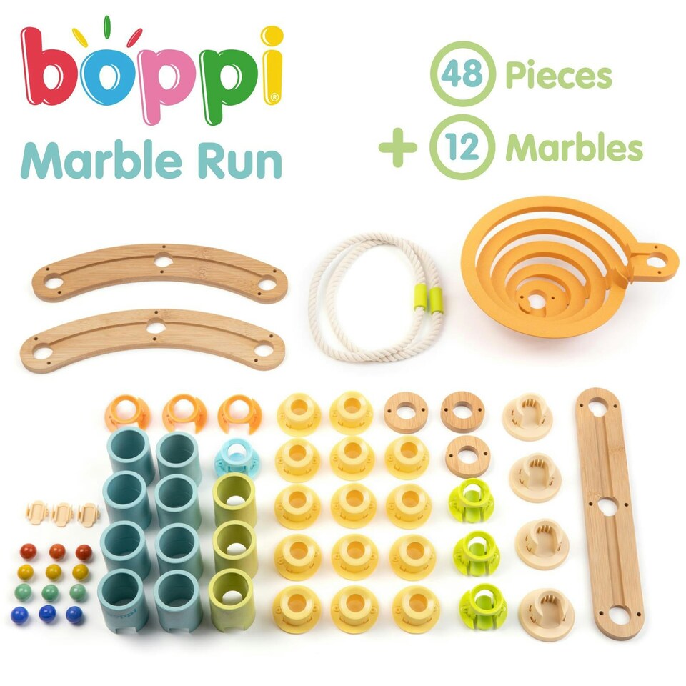 image 1 of boppi Bamboo Marble Run - Starter Pack 815005A