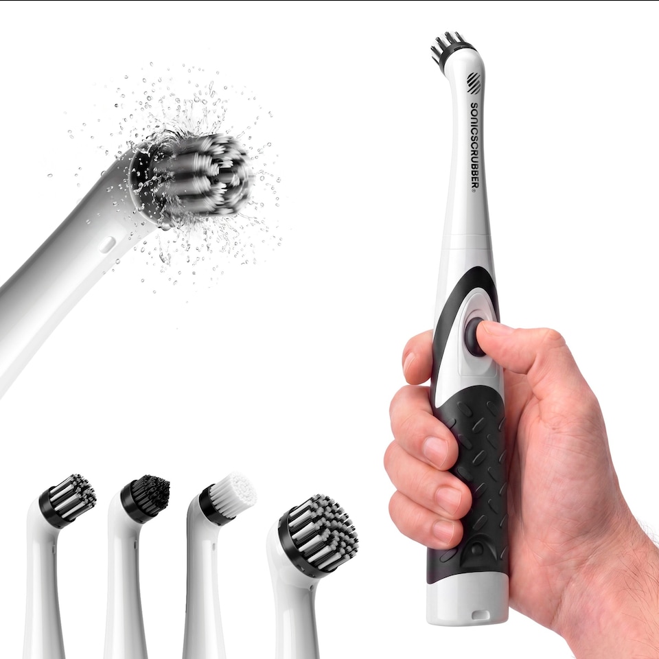 image 1 of SonicScrubber Household Electrical Brush Cleaning System