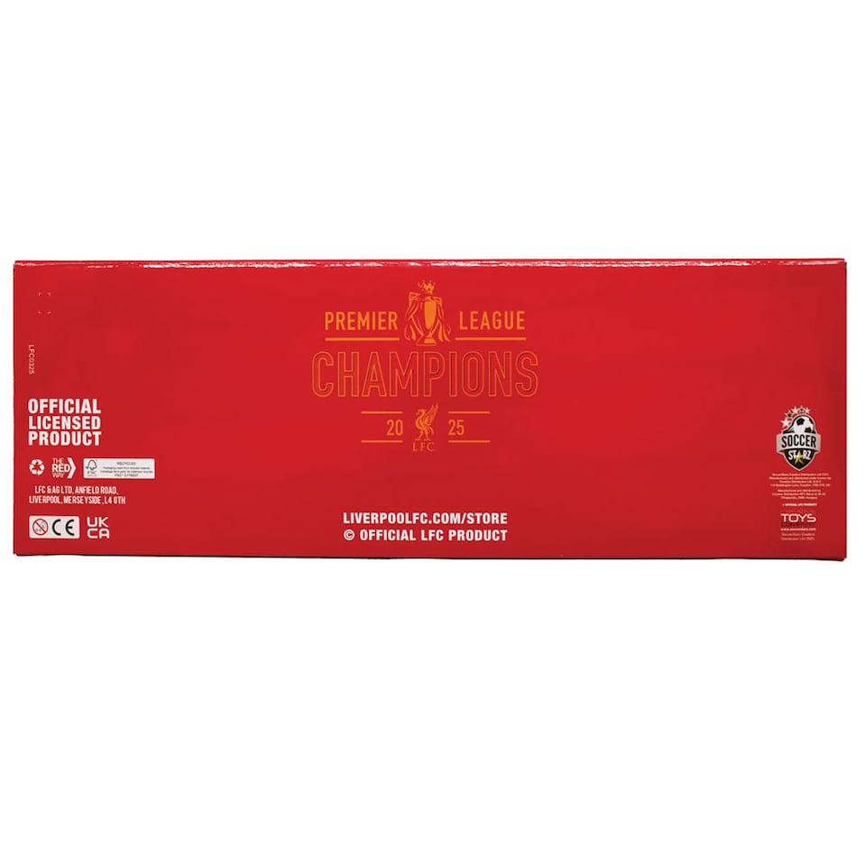 image 1 of Liverpool FC Premier League Champions 2024-25 SoccerStarz Football Figurine (Pack of 20) | Multi | Multicoloured | One Size | 1