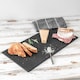 image 5 of Argon Tableware Rectangle Slate Dinner Plates - 29 x 12cm - Pack of 6 Grey