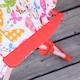 image 9 of Outsunny Kids Folding Picnic Table Chair Set Butterfly Pattern Outdoor Parasol