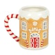 image 1 of Candy Cane Gingerbread House Mug Multi