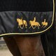 image 2 of Supreme Products Royal Occasion Standard-Neck Horse Turnout Rug - Black - 6´ 3"