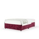 image 1 of Super Ortho Orthopaedic Aubergine Chenille Divan Set King Size