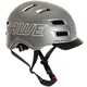 image 4 of AWETech LED USB Rechargeable In Mould Bike Helmet 360 MEGAVisibility Graphite Medium 55-58cm Silver | M